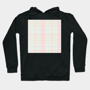 Pastel Aesthetic Conall 1 Hand Drawn Textured Plaid Pattern Hoodie